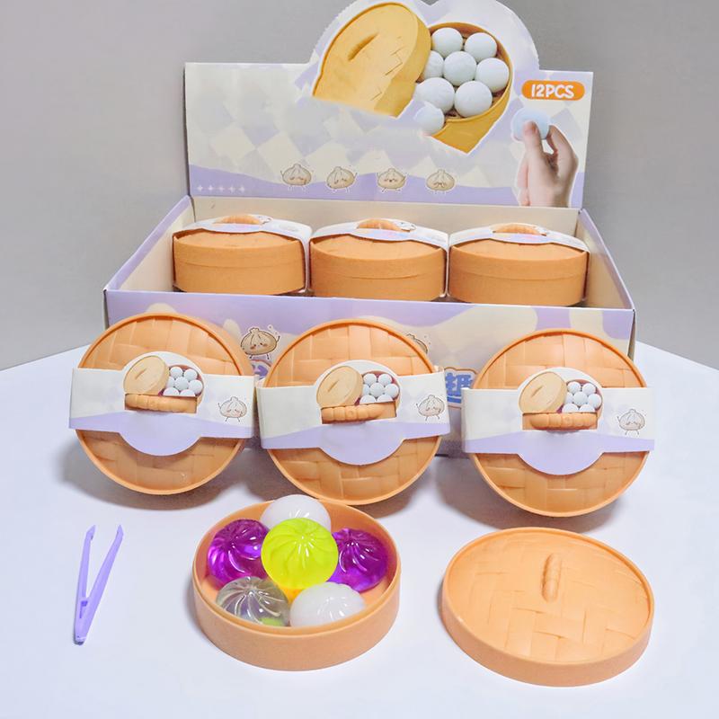 Electronics Latest Gadgets - New【6Pcs Mini Dumplings With Steamer Bun