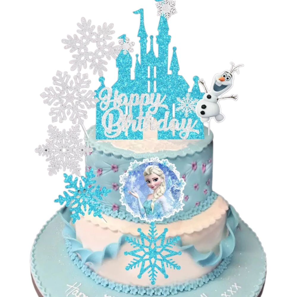Elsa Gadget - 2026 8PCS F-r-o-z-e-n Cake Toppers Set