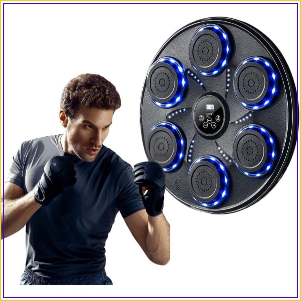 Led Gloves Music - Smart Music Boxing Machine with Gloves,
