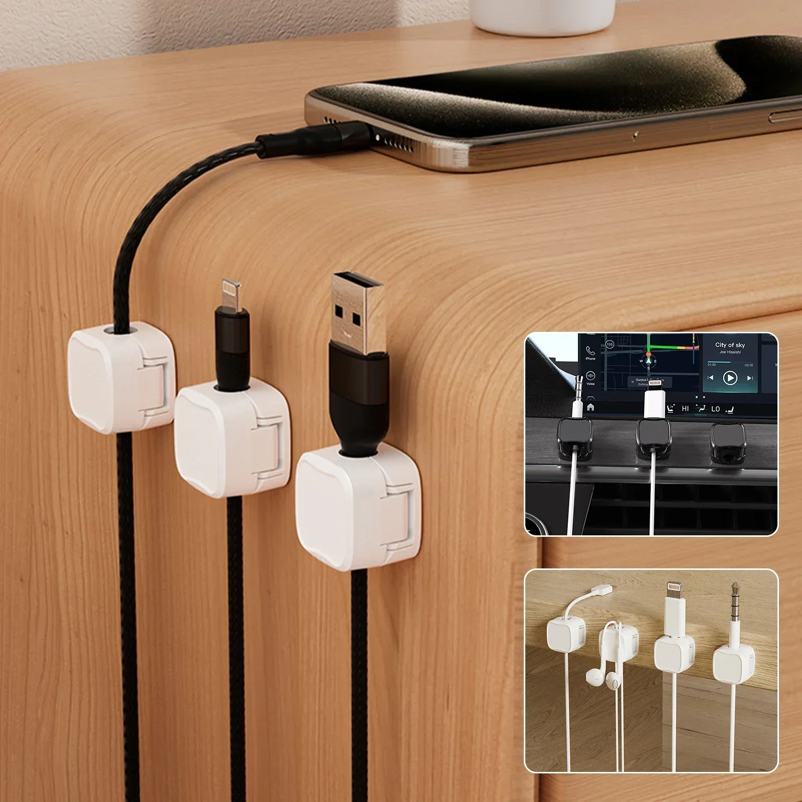 6/12/24PCS Magnetic Cable Orga - đánh giá và giá Magnetic Charging Cable