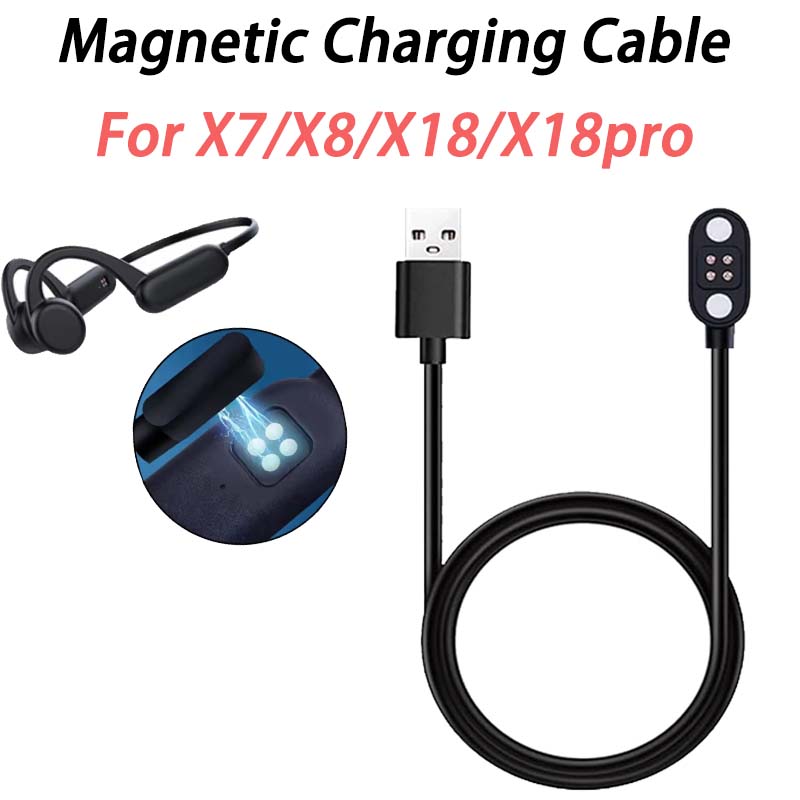 Bone Conduction Earphones with - đánh giá và giá Magnetic Charging Cable