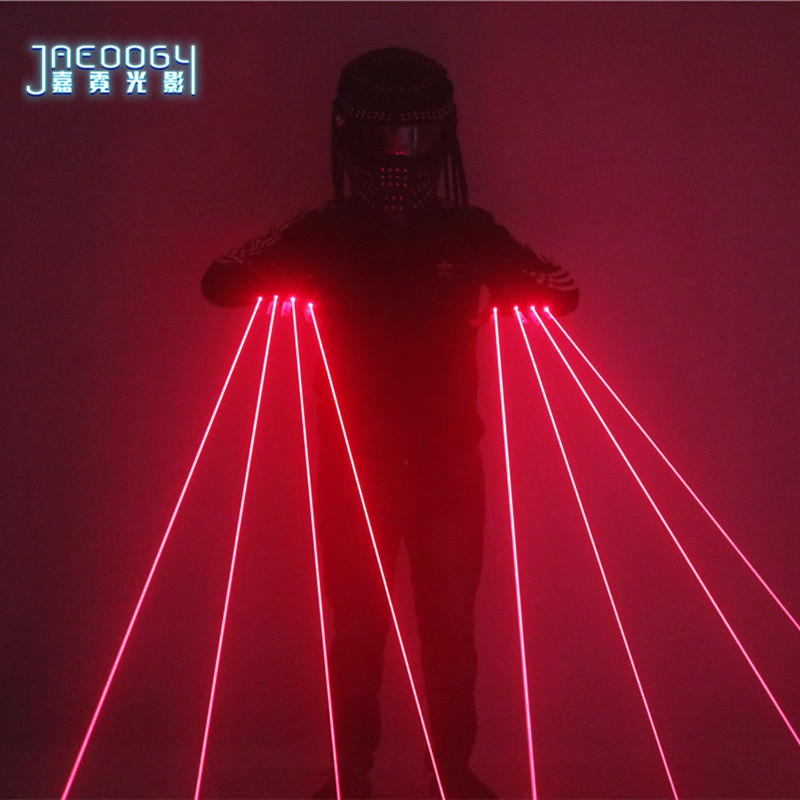 Red Laser Gloves for Nightclub - đánh giá và giá Led Gloves Music