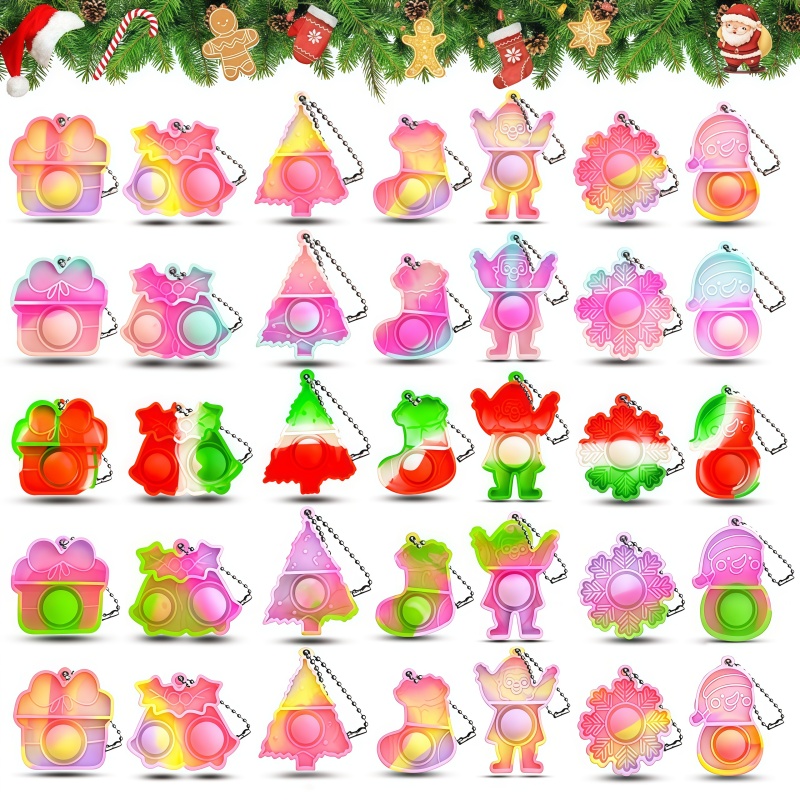 20pcs Mini Pop Keychains Stres - đánh giá và giá Electronics Latest Gadgets