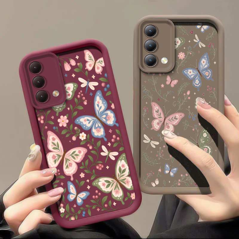 Flowers Butterfly Print Phone  - đánh giá và giá Realme C67
