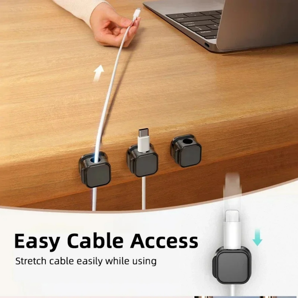 Magnetic Cable Clip Organizer  - đánh giá và giá Magnetic Charging Cable