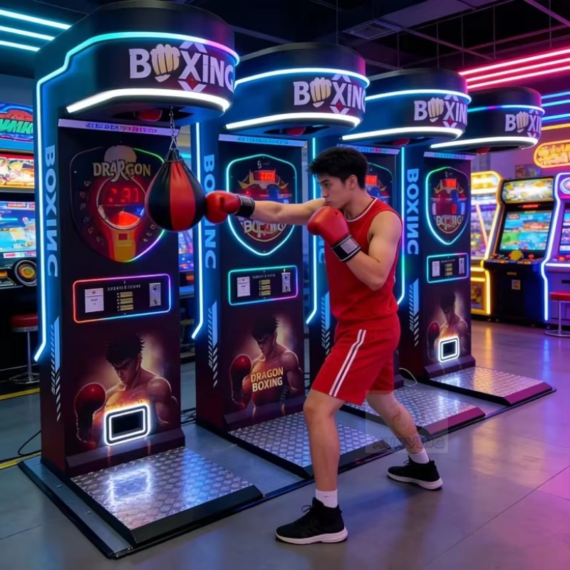 Music Boxing Machine Punching  - đánh giá và giá Led Gloves Music