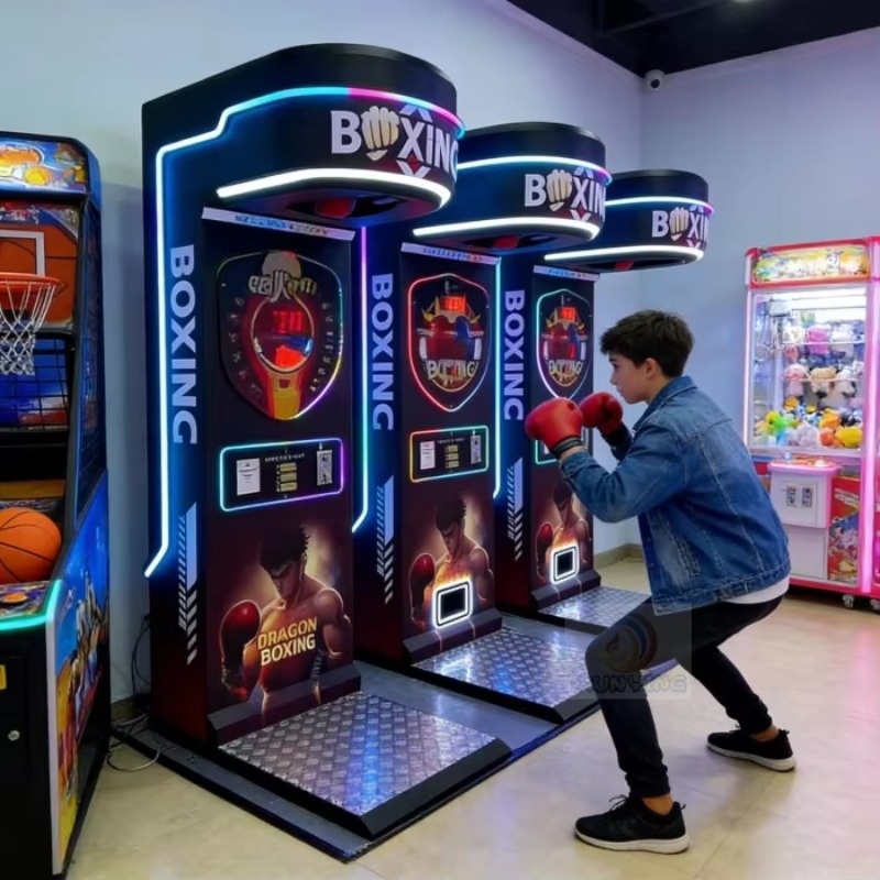Music Boxing Machine Punching  - đánh giá và giá Led Gloves Music
